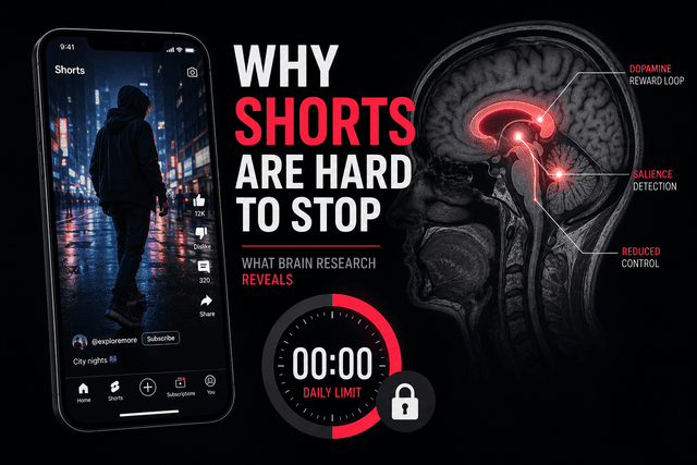 Can You Stop Watching YouTube Shorts? What New Brain Research Says thumbnail